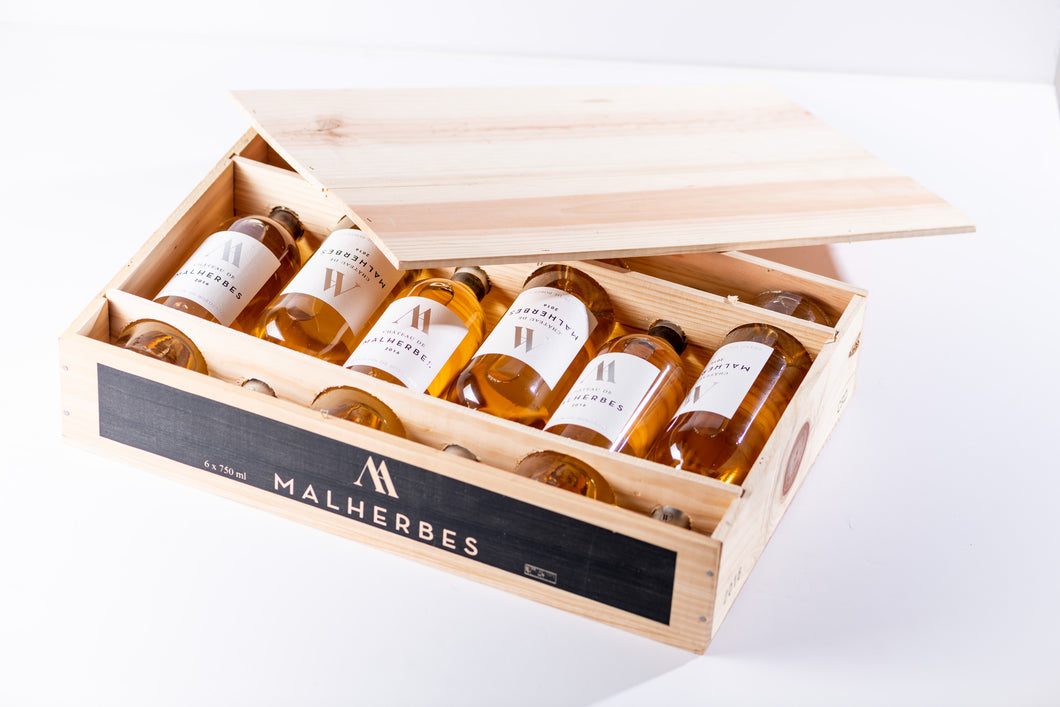 Caisse de 6 x Château de Malherbes Blanc 2015
