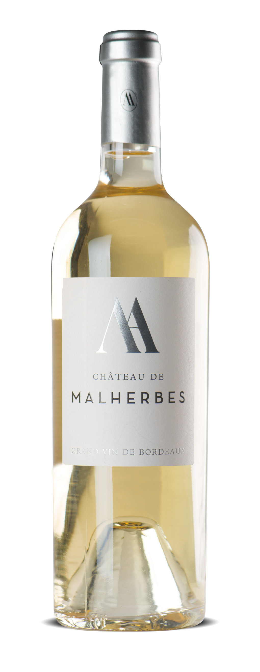 Château de Malherbes Blanc 2015,    Grand Vin Blanc de Bordeaux